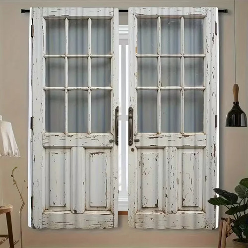 Tende stampate per porta